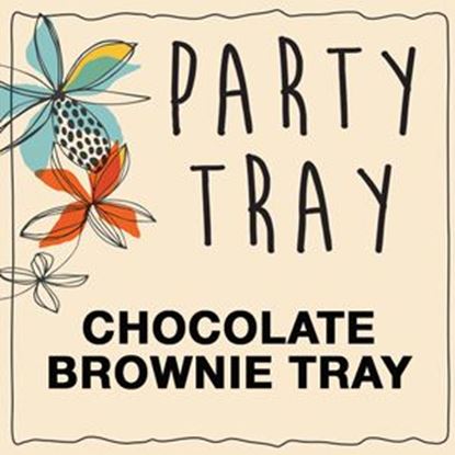 Party Tray - Chocolate Brownie Tray